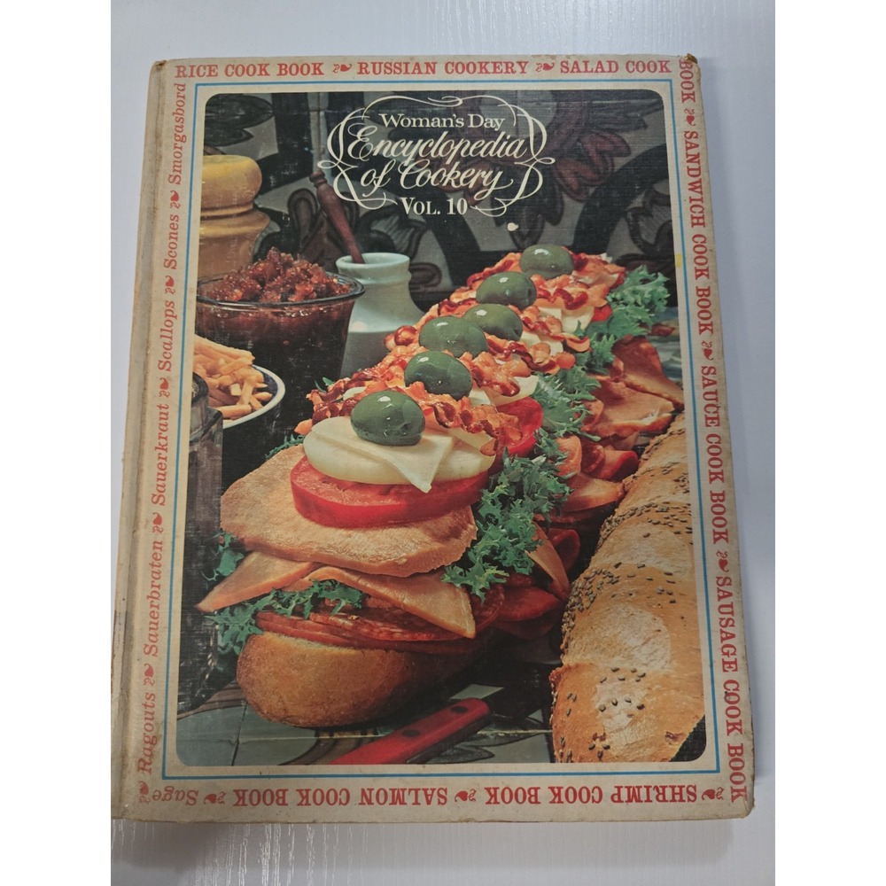 Woman's Day Encyclopedia of Cookery Vol. 10 Second Edition 1966 Fawcett Cookbook